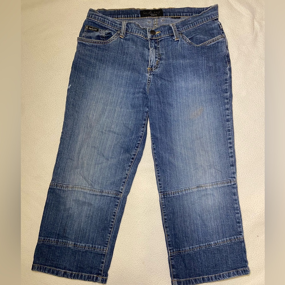Baby Phat Blue Wide Leg Jeans